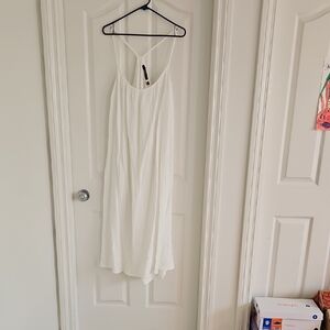 Elegant White Maxi Dress